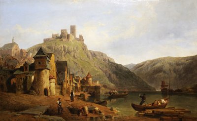 Beilstein an der Mosel von George Clarkson Stanfield